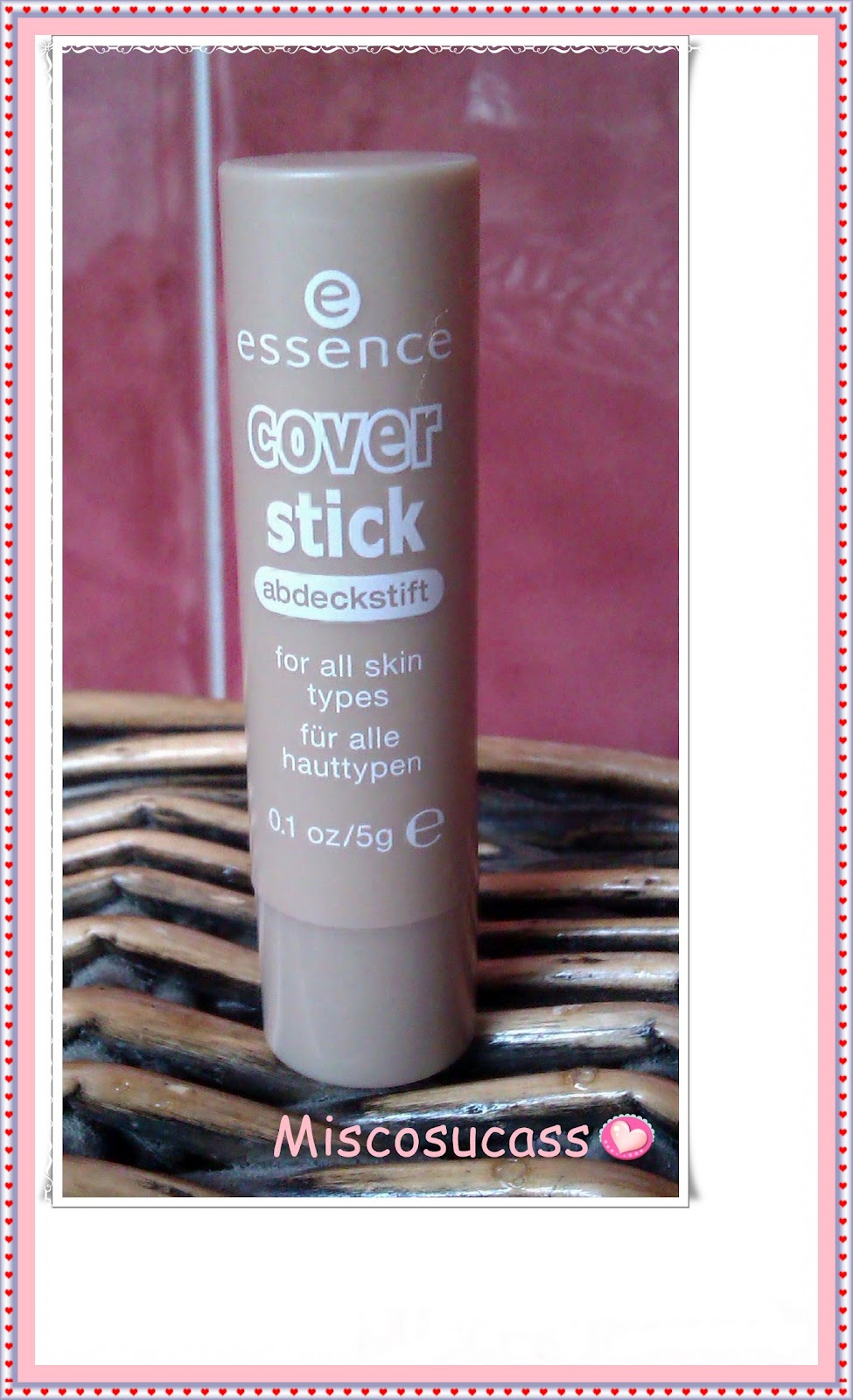 Mis cosucas Corrector de Essence, Cover Stick.
