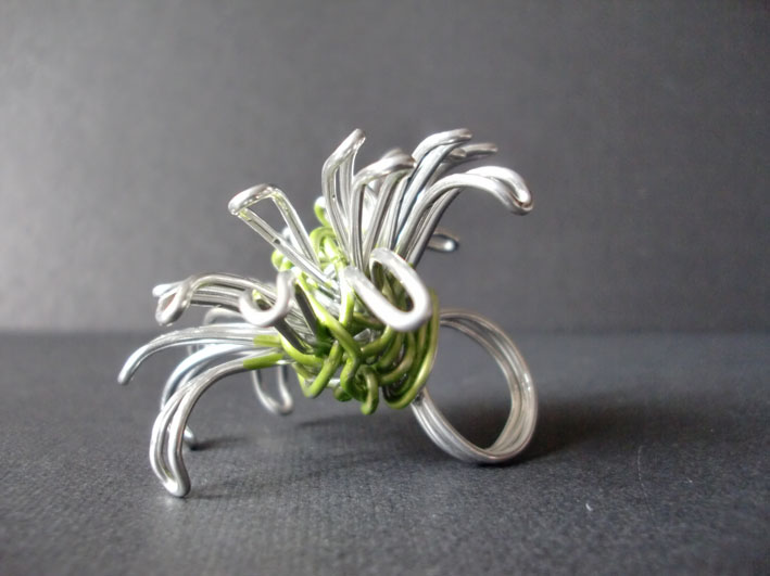 TeddyThotz: Special Wireart Ring Designs for Gardens by the Bay