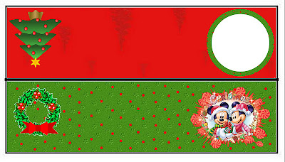 Mickey and Minnie Speciall Christmas: Candy Bar Labels. This label is for candy bags. Should look like this one: