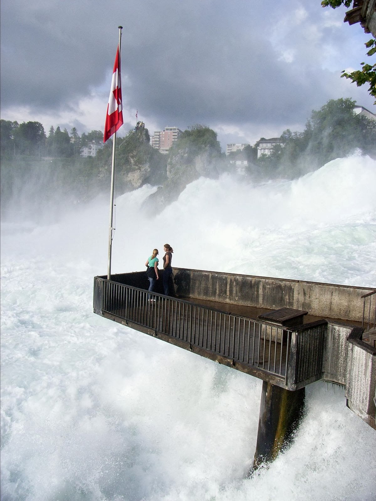 Observation Deck, Rhine Falls, Schaffhausen, Switzerland: | Shah Nasir