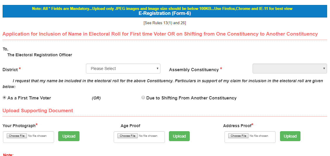 Telangana Ceo Voter List