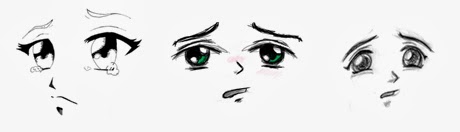 CARA MENGGAMBAR ANIME DAN EKSPRESI WAJAH | Semangat adalah Awal dari