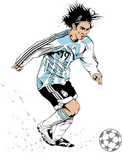 Lionel Messi Vector Wallpaper