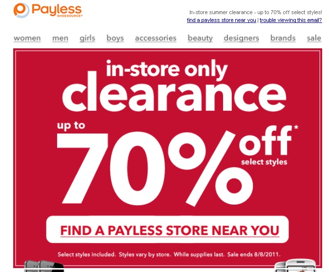 coupons north america or payless shoes printable coupons in other ...