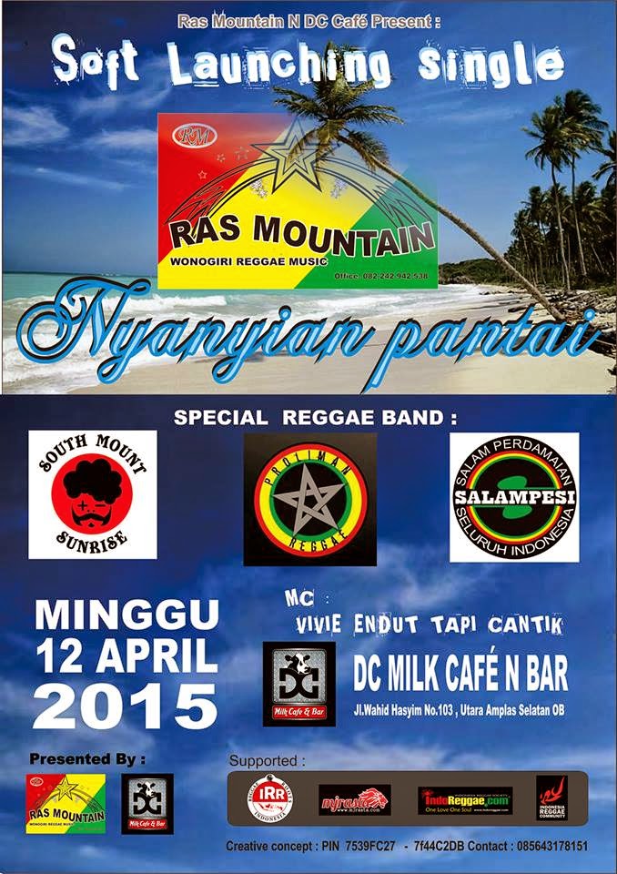 Event : Soft Launcing Single "Ras Mountain - Nyanyian Pantai"