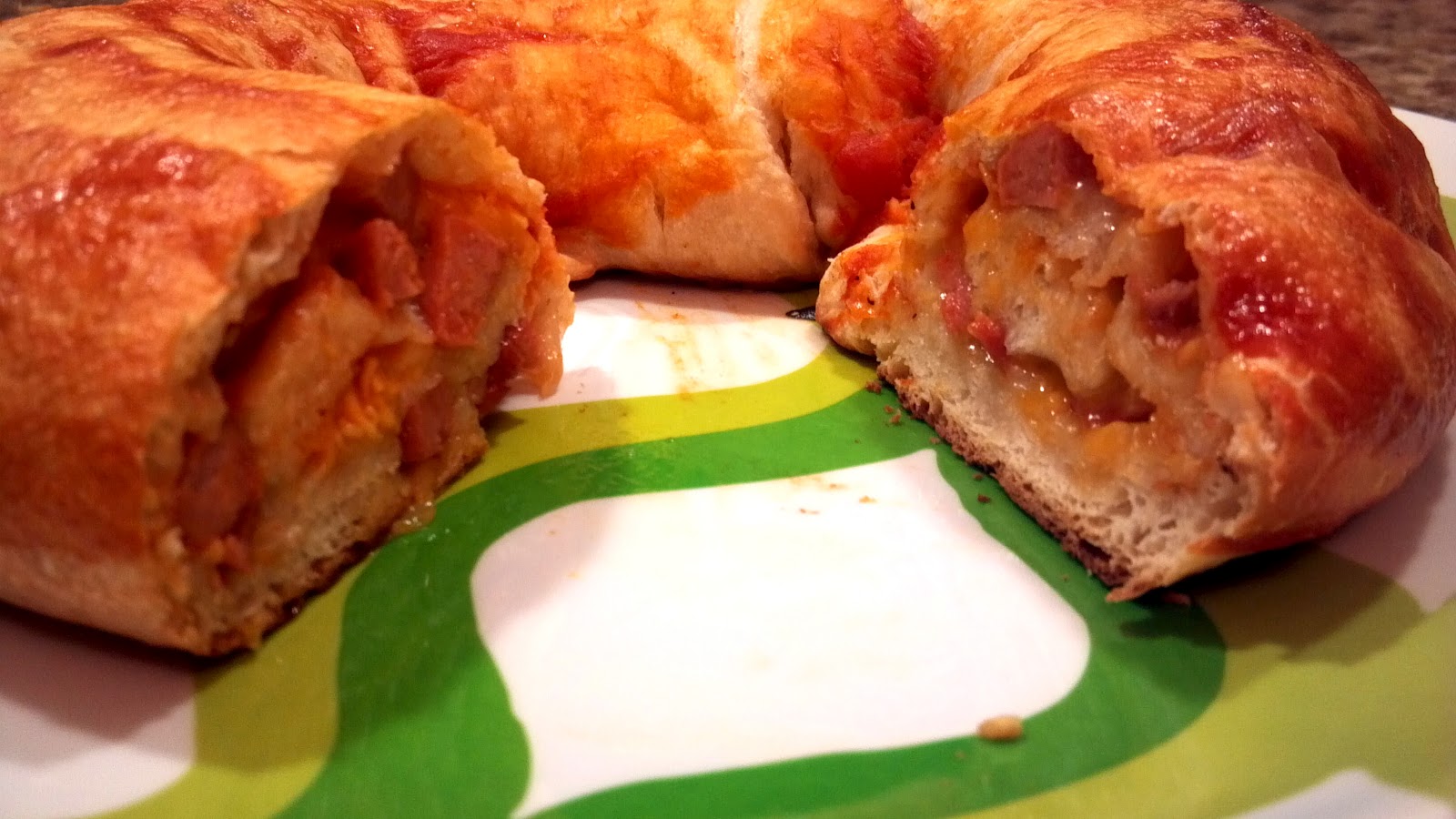 Rebecca's Amazing Creations "Pigs in a blanket" ring