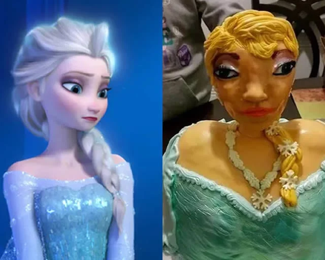 Bolo-Azul-princesa-Frozen.jpg :: Anna Lúcia - Bolos, Doces e Salgados