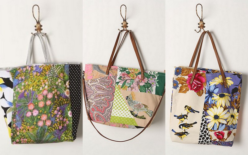 Refashion Coop How To Repurpose Scrap Fabric Into An Anthropologie Inspired Tote