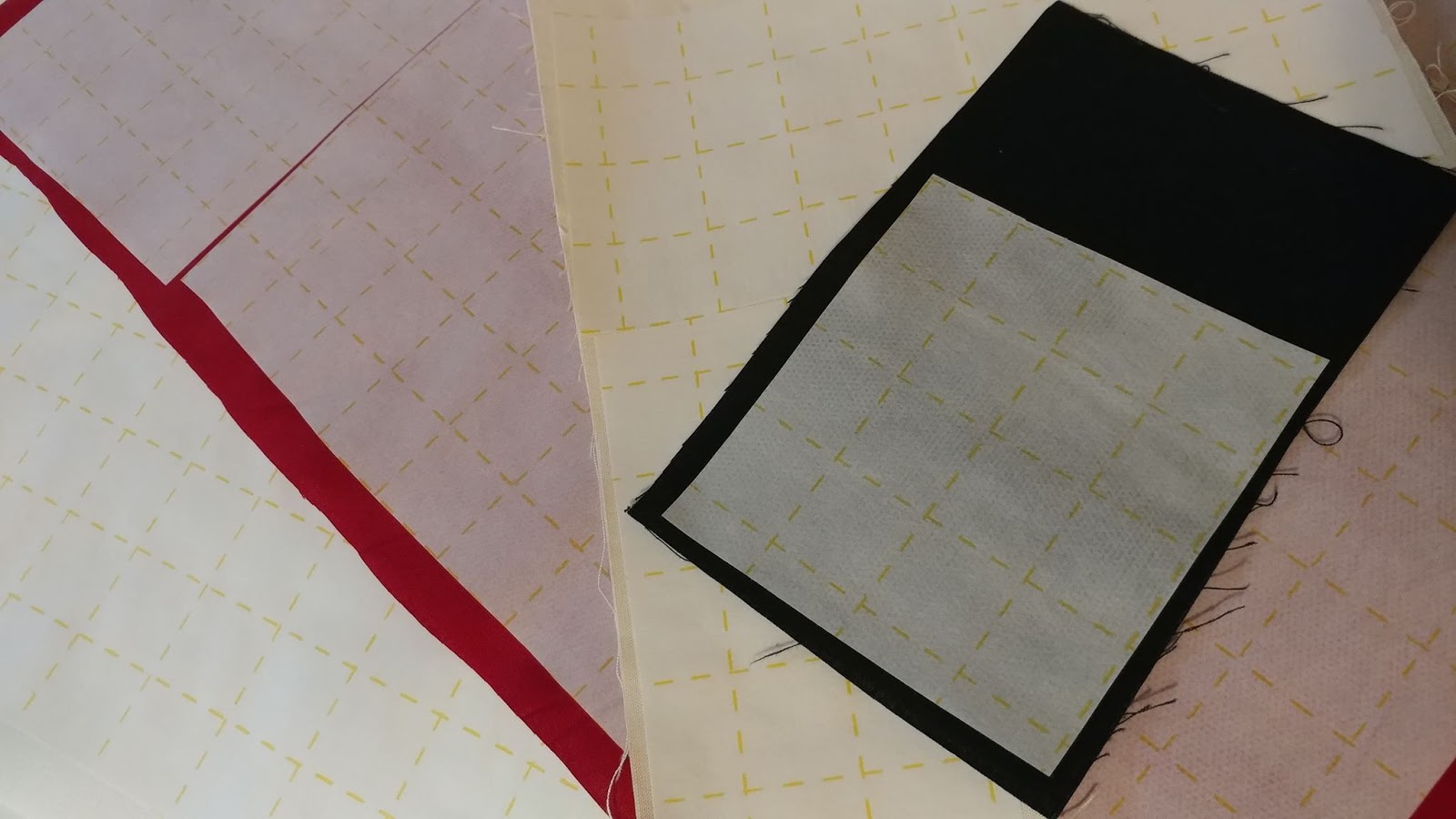 Slice of Pi Quilts Peeking Santa