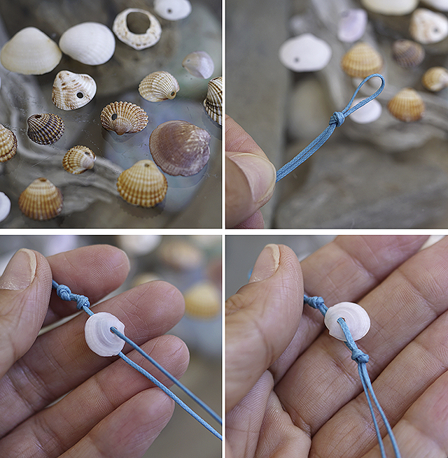 Sea shell bracelet Journey into Creativity