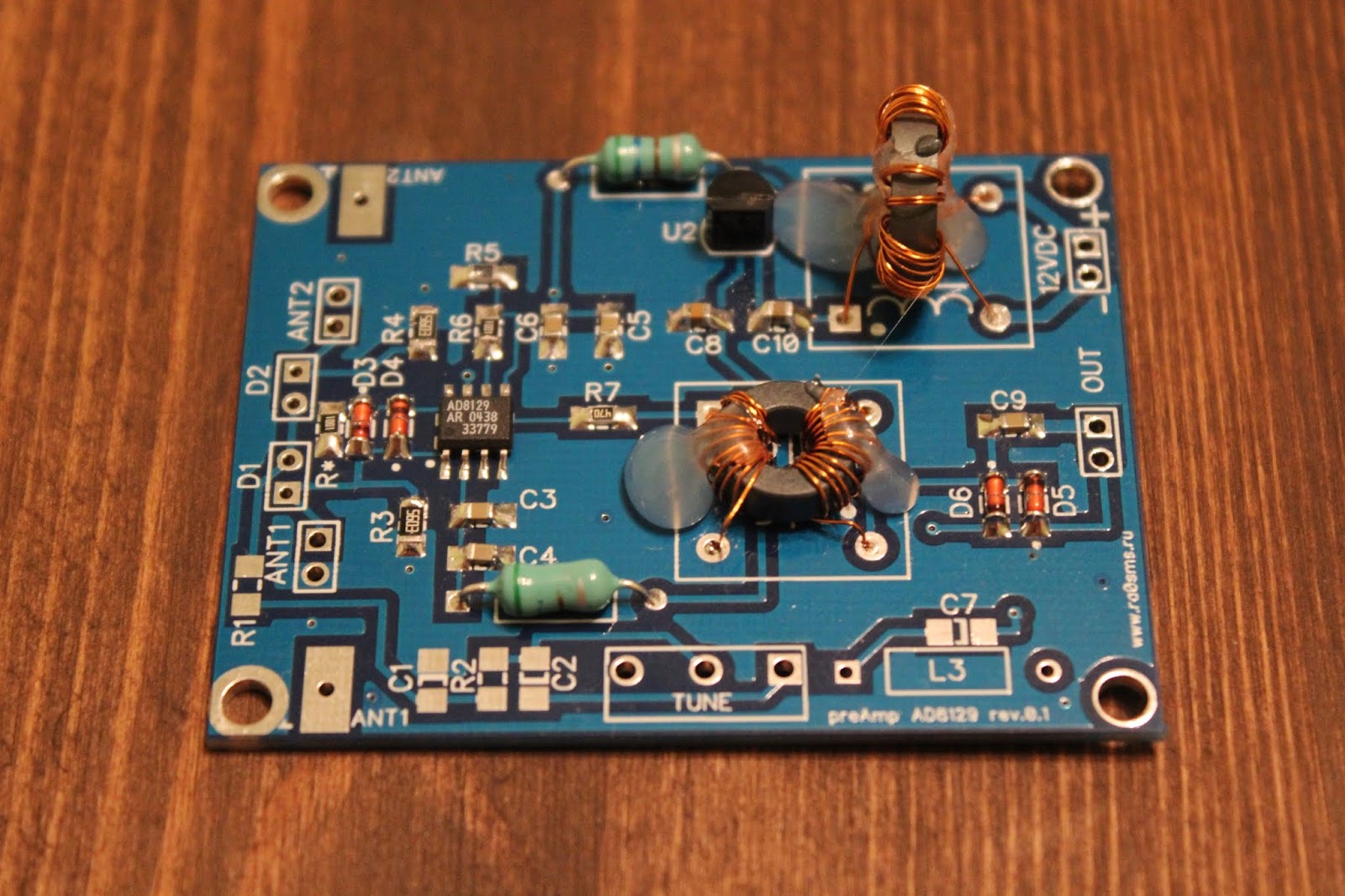 Ham radio and SWL loop for HF bands