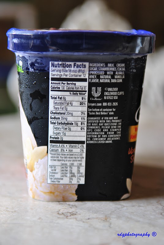Breyers Ice Cream Nutrition Label Best Label Ideas 2019