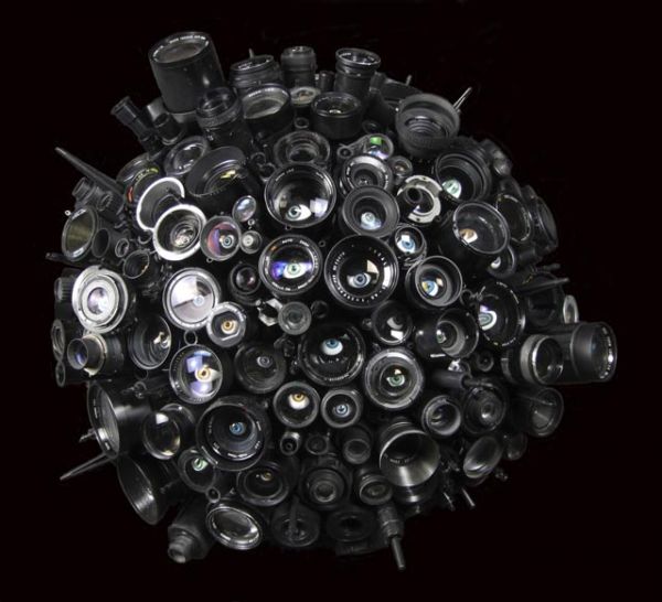 10 maneiras de reciclar lentes fotográficas arte