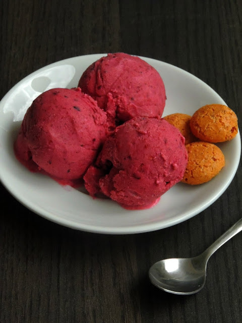 No Churn Mixed Frozen Berries Icecream No Churn Mixed Frozen Berries Icecream