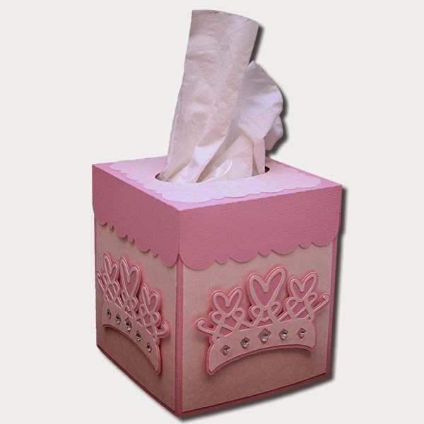 Pleiade square tissue box
