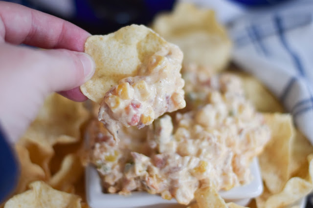 A flavorful crock pot chip dip great for all occasions 