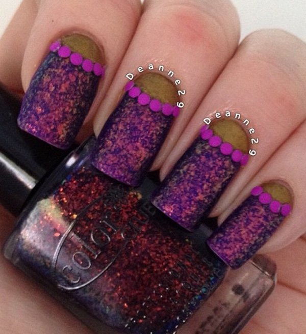 Some "In Trend" Half Moon Nail Art Ideas To Try Some "In Trend" Half Moon Nail Art Ideas To Try