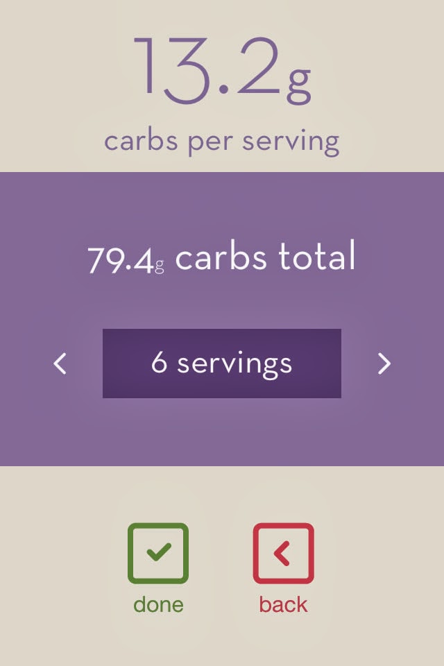 Every day ups and downs, a diabetes blog Cook & Count Carbs App Review