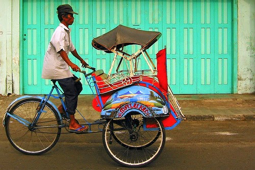 Kliping Gambar Alat Transportasi Tradisional dan Modern