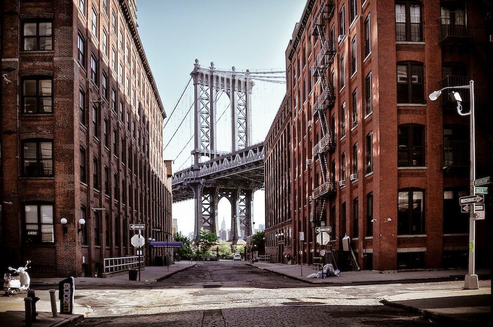 Нью йорк улицы бруклина