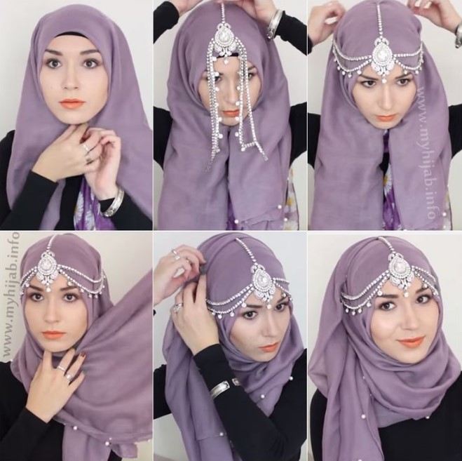 24+ Tutorial Hijab Pashmina Terbaru 2020 Simpel & Modis