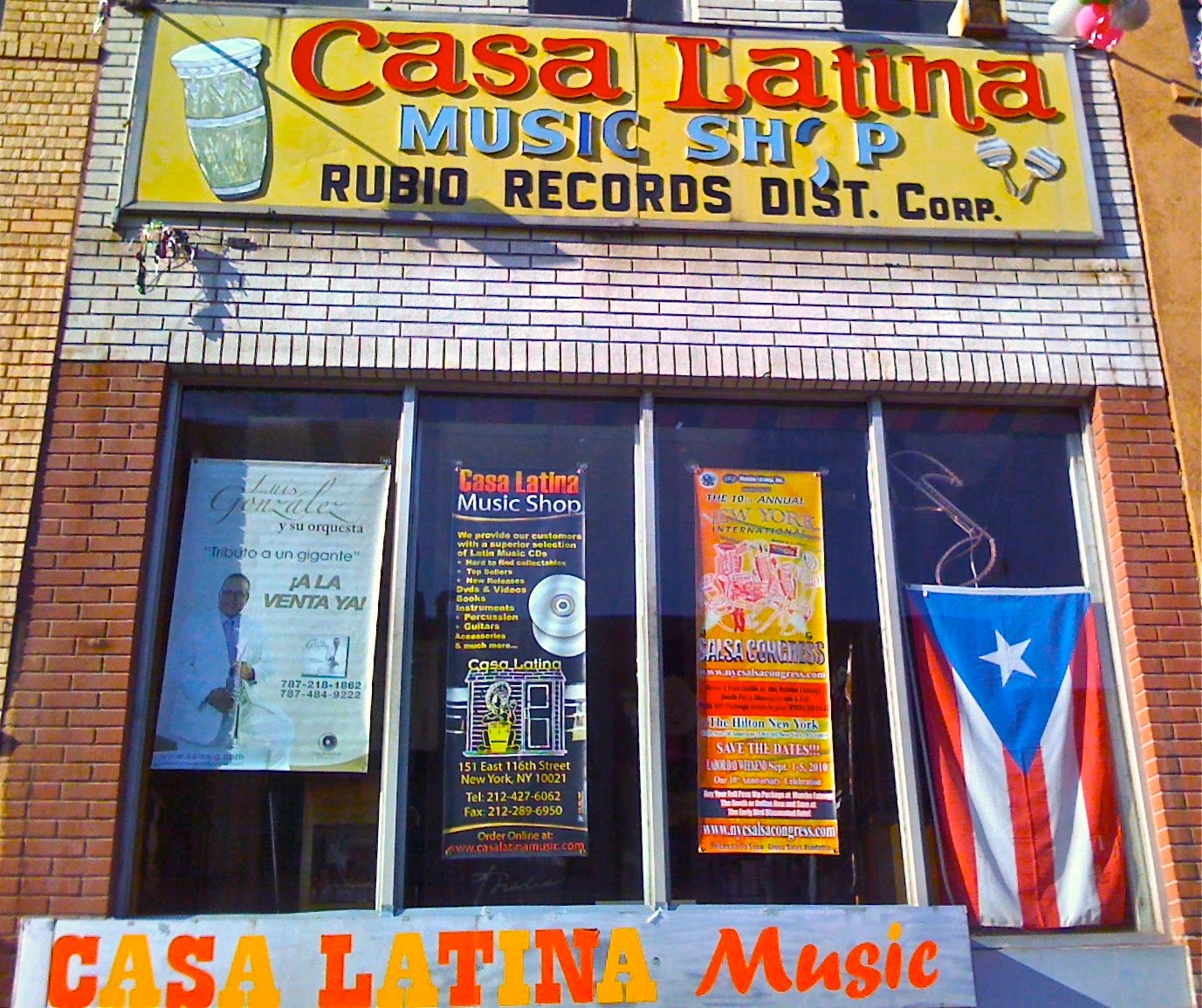 H A R L E M + B E S P O K E ☞ SHOP Casa Latina on East 116th Street