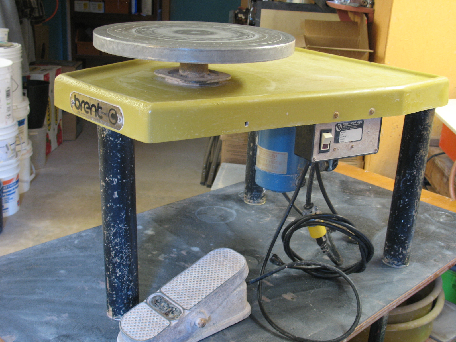 Whynot Pottery Blog wheel to sale is now sold