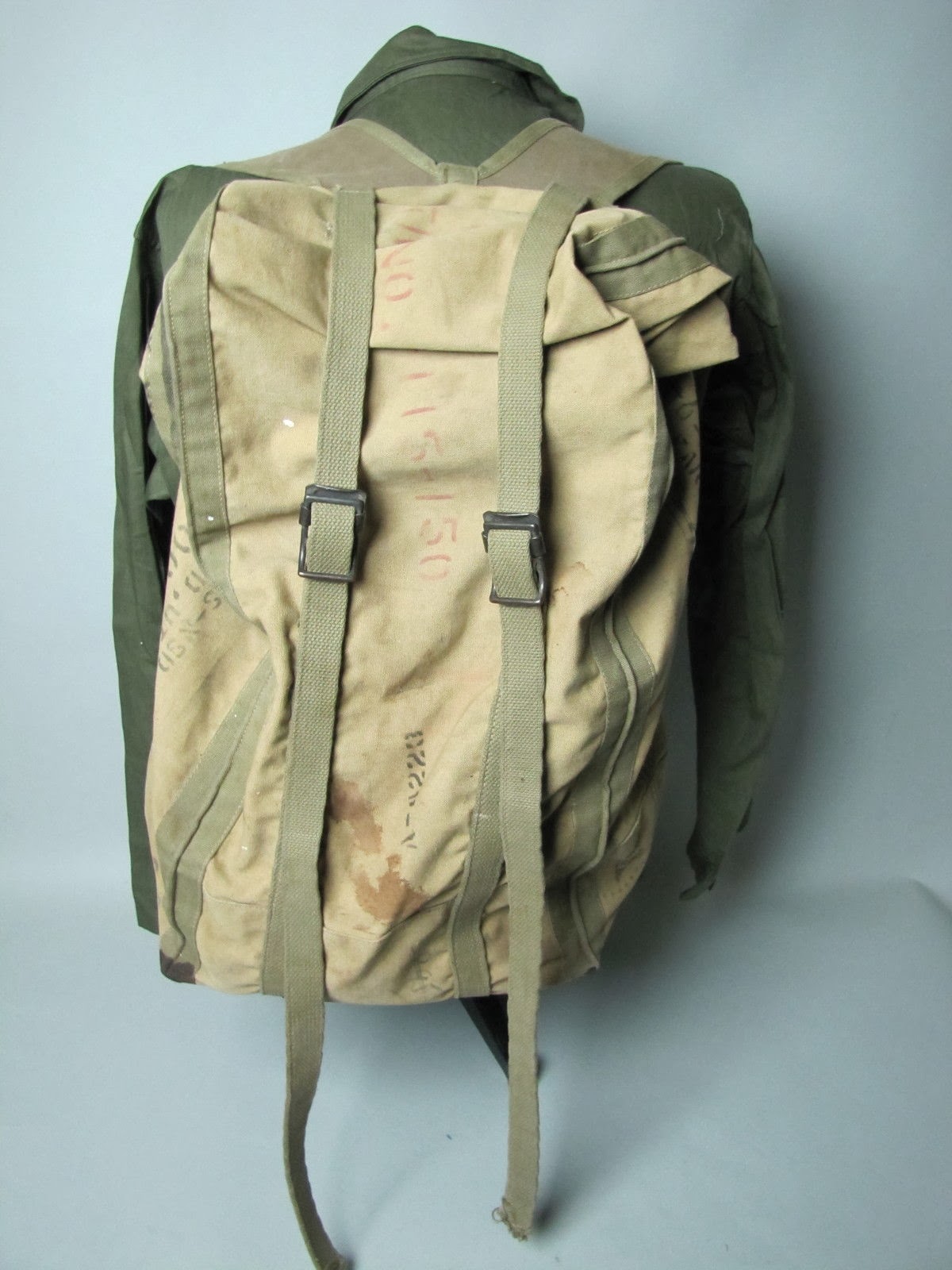 Webbingbabel WWII USN / USMC Medic Corpsman Backpack