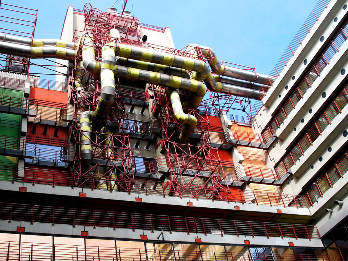 Arqueología del Futuro: 1969 1984 Aachen Klinikum [Weber Brand