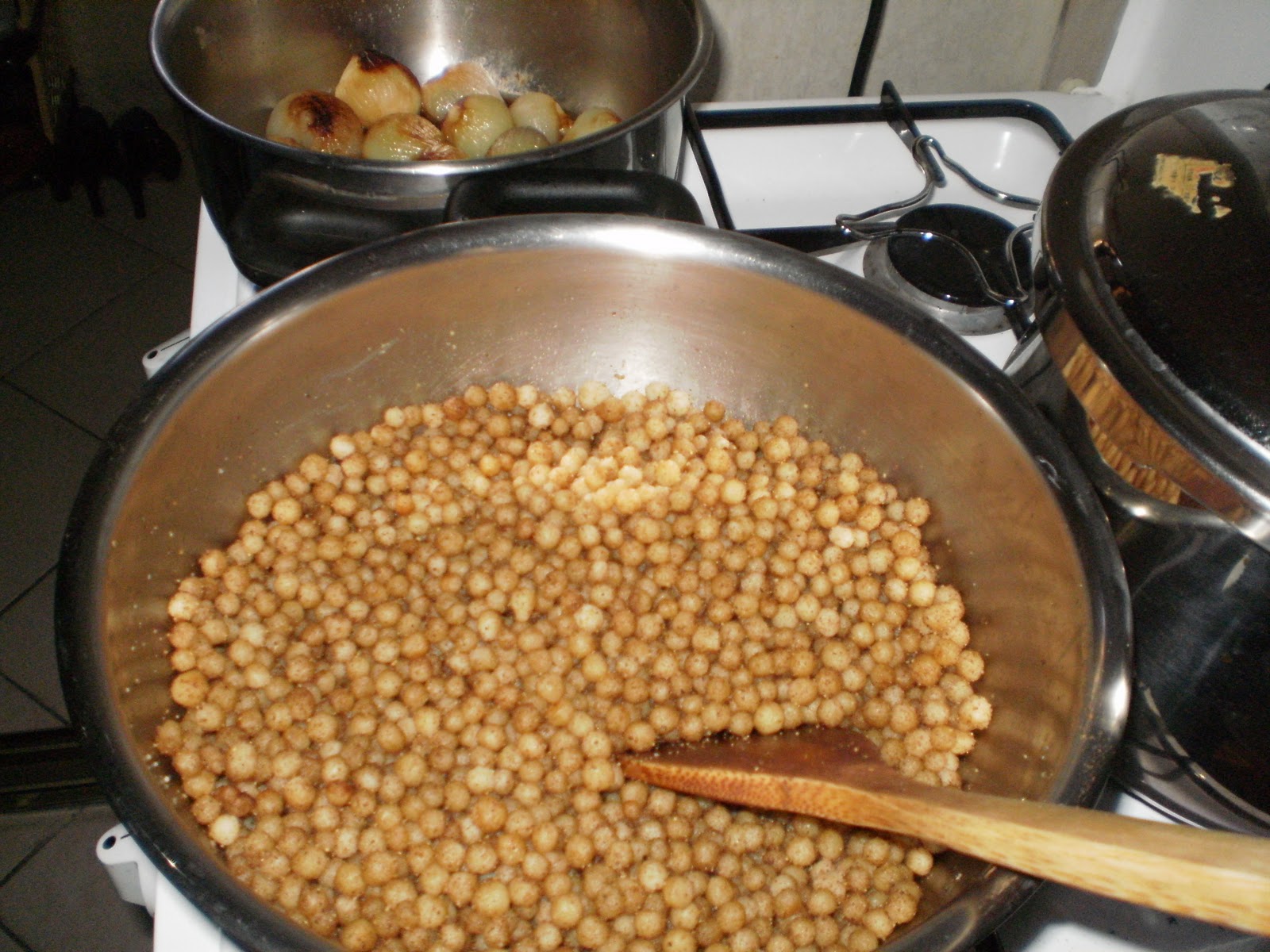 Lebanese Recipes Lebanese Couscous Moghrabiyeh