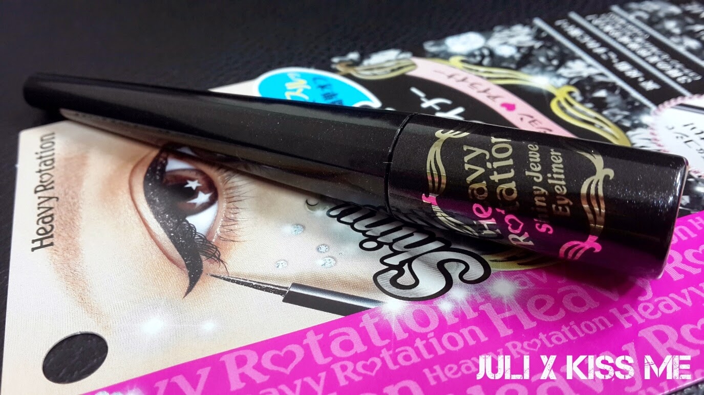 Review KISS ME Heavy Rotation Shiny Jewel Eyeliner Just JuLi