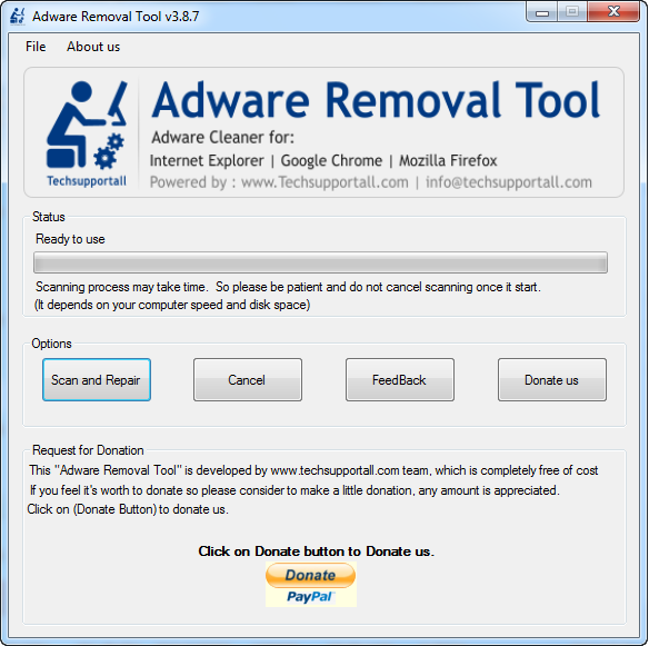 حذف التطبيقات الضارة الموجودة على الكمبيوتر مع ADWARE REMOVAL TOOL