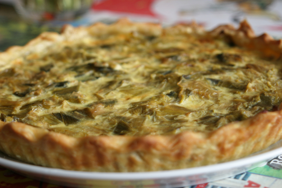 DIS MAMAN, ON MANGE QUOI ? Menu 238 la tarte à la fondue de poireaux