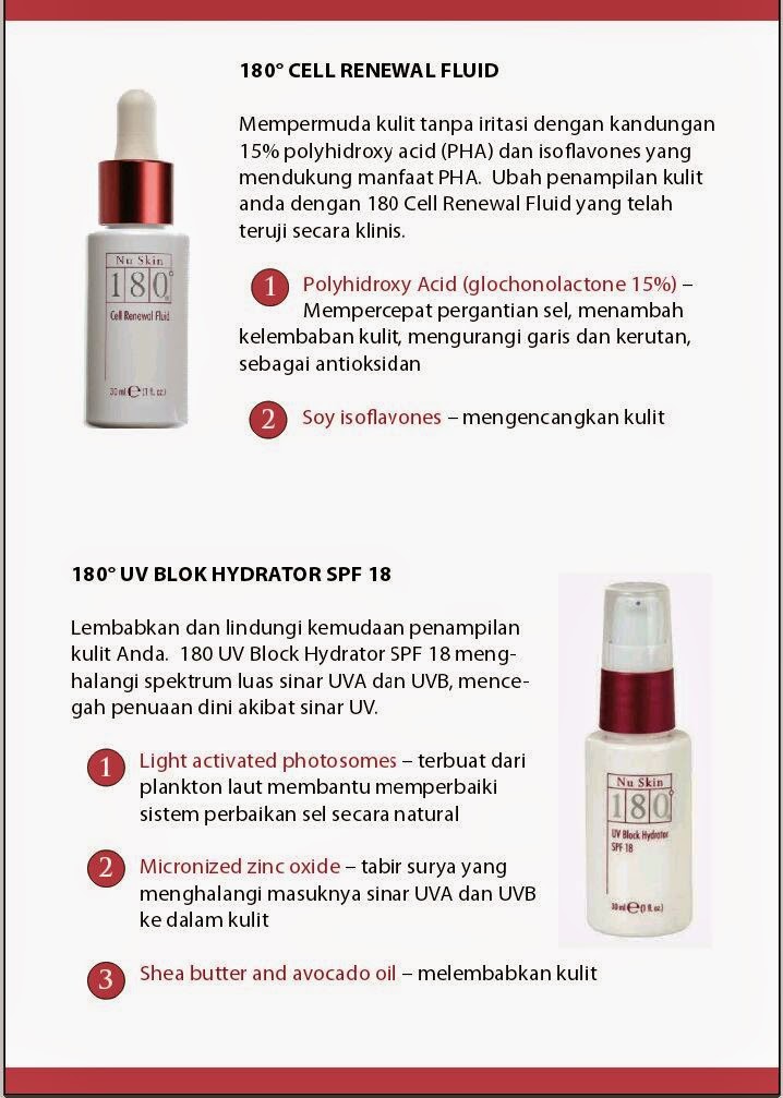 Skin Care Anti Penuaan - 180 System wajah cerah alami, wajah flek hitam, wajah flawless, wajah glowing