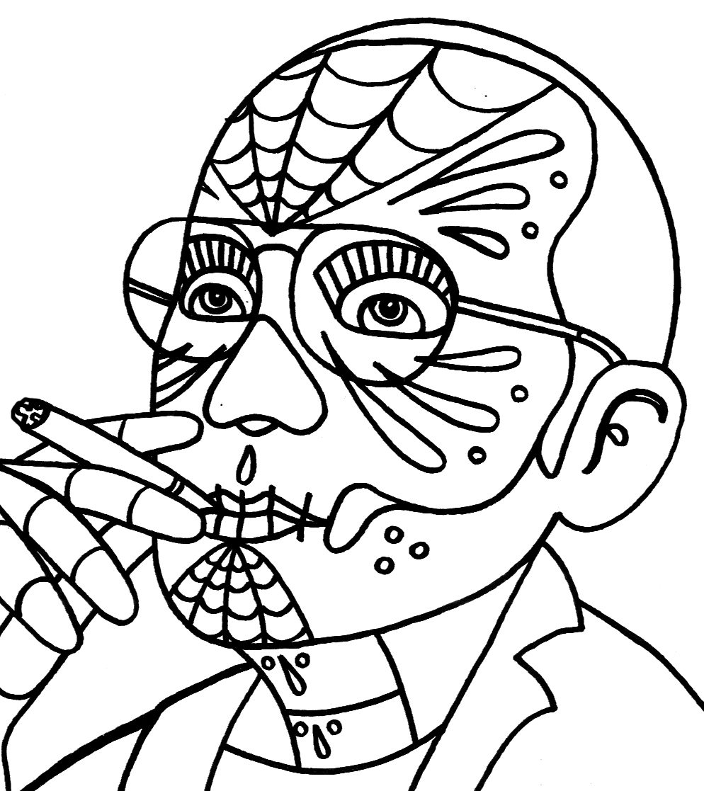 calacas coloring pages - photo #50