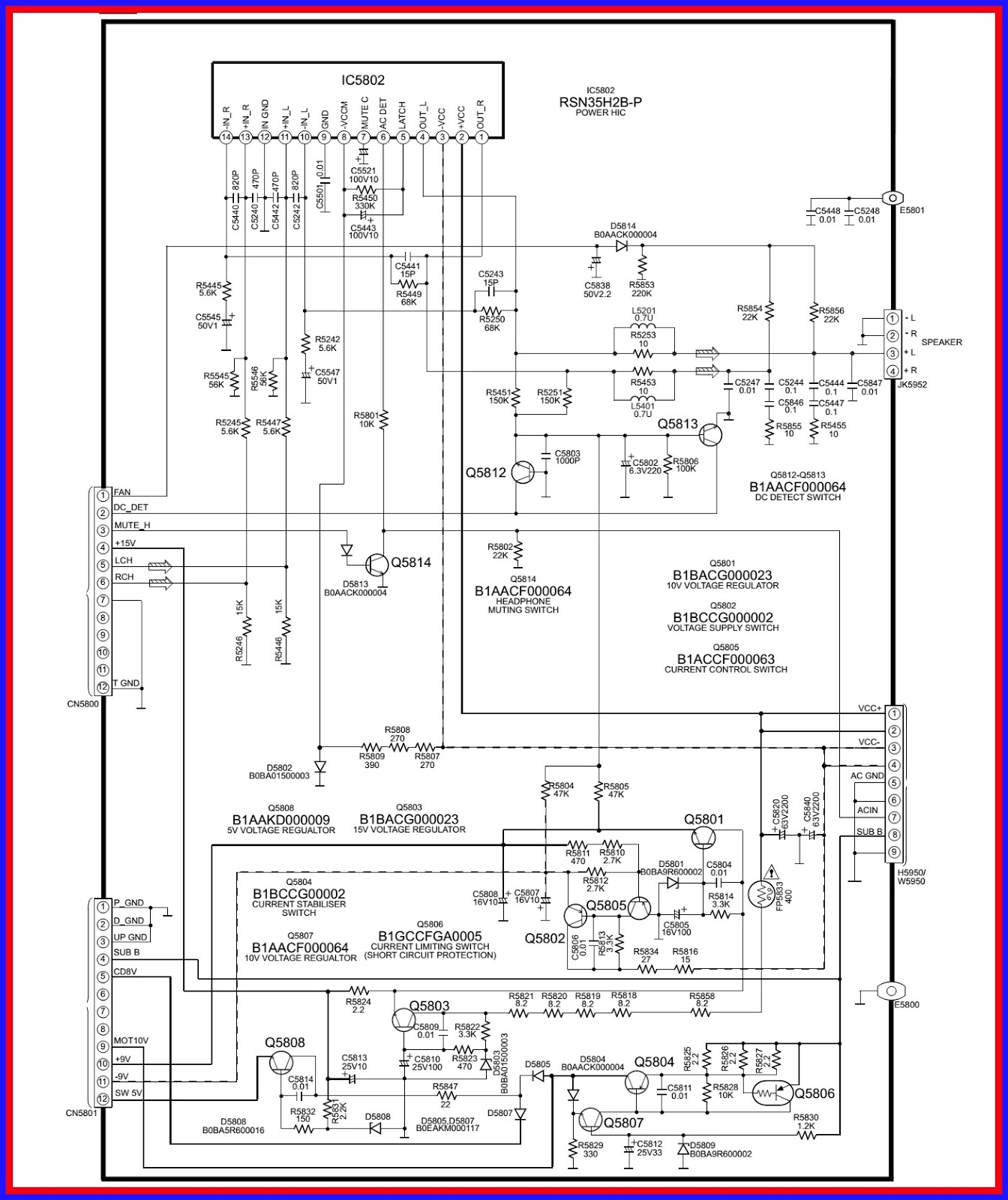 Panasonic Etaou 60jbe Circuit Diagram