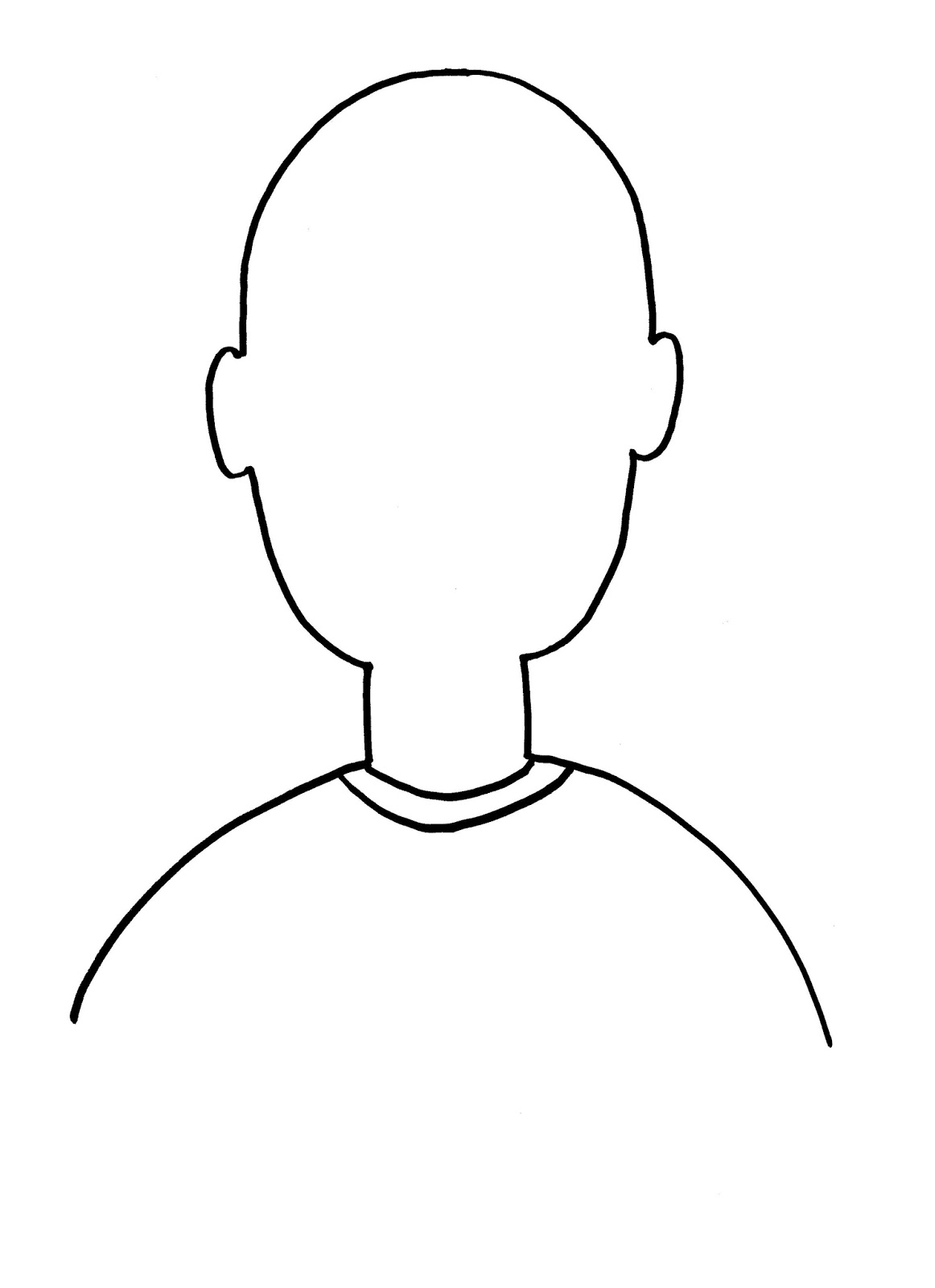 Free Printable Child Face Template Free Printable Child Face Template