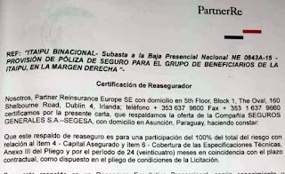 Confirman declaración falsa a Itaipú