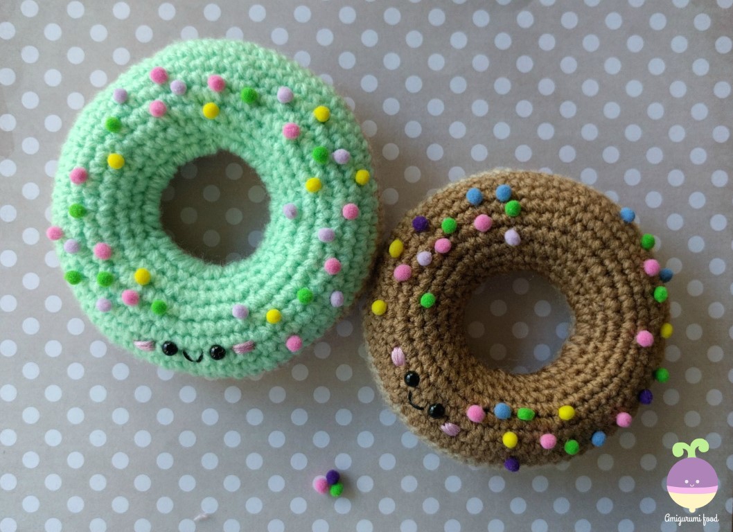 Amigurumi Food: Easy peasy Amigurumi donut Free Crochet ...