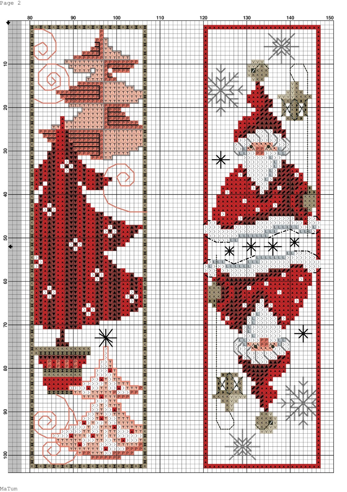 Grande raccolta di Schemi e grafici per Punto croce free Grilles de points de croix pour iver e