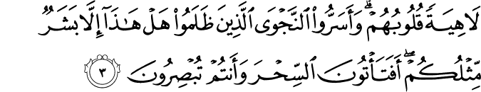 Surah Al Anbiya Translation Al Qur An Dan Terjemahan