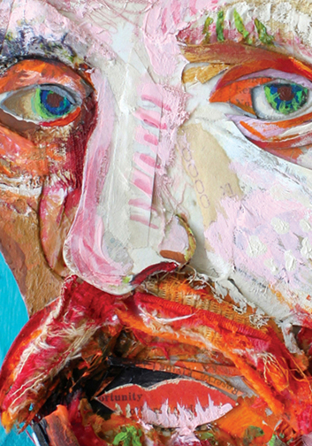 Brezinka Illustration: Van Gogh Portrait & Hand Lettering