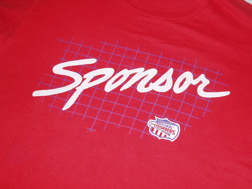 Gerobok Klasik: VINTAGE 'SPONSOR' 50/50 TAG BY SPORTSWEAR tshirt