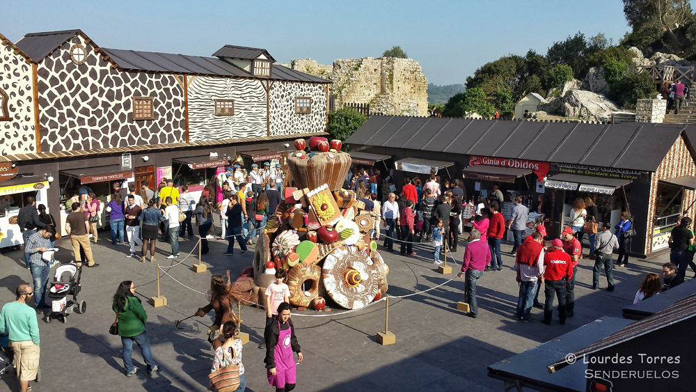 Festival Internacional de Chocolate de Óbidos. Portugal SENDERUELOS