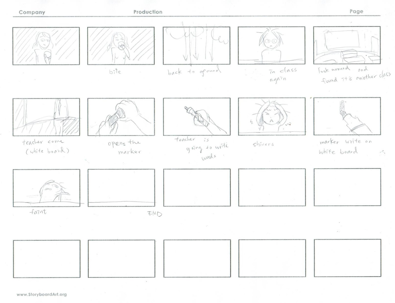 Shirley F.H. Chen Concept art & storyboard of ideas