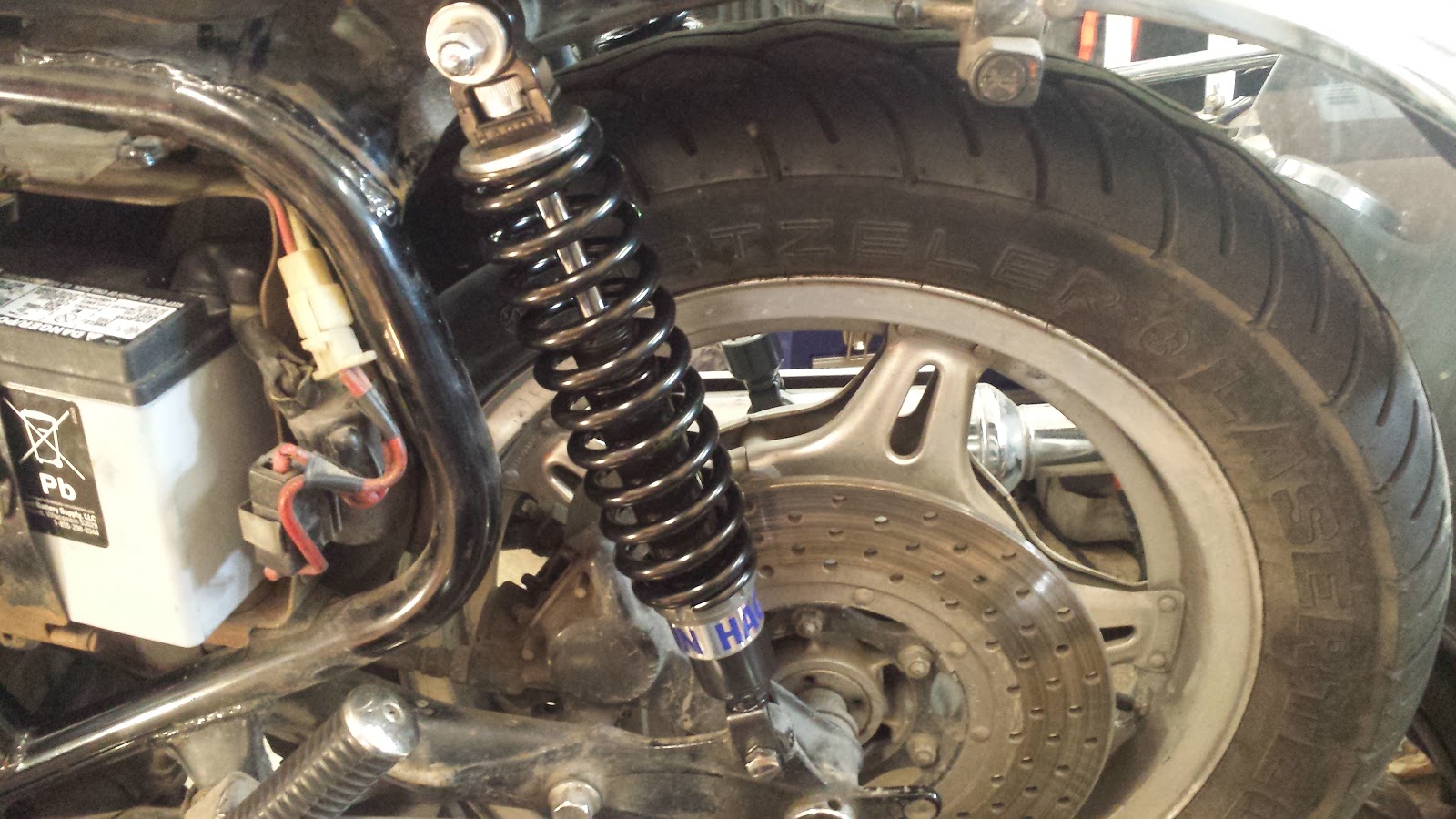 Motorcycling the Last Frontier GL1000 Project, Part 5 Brakes, Shocks, Brakes, Handlebars