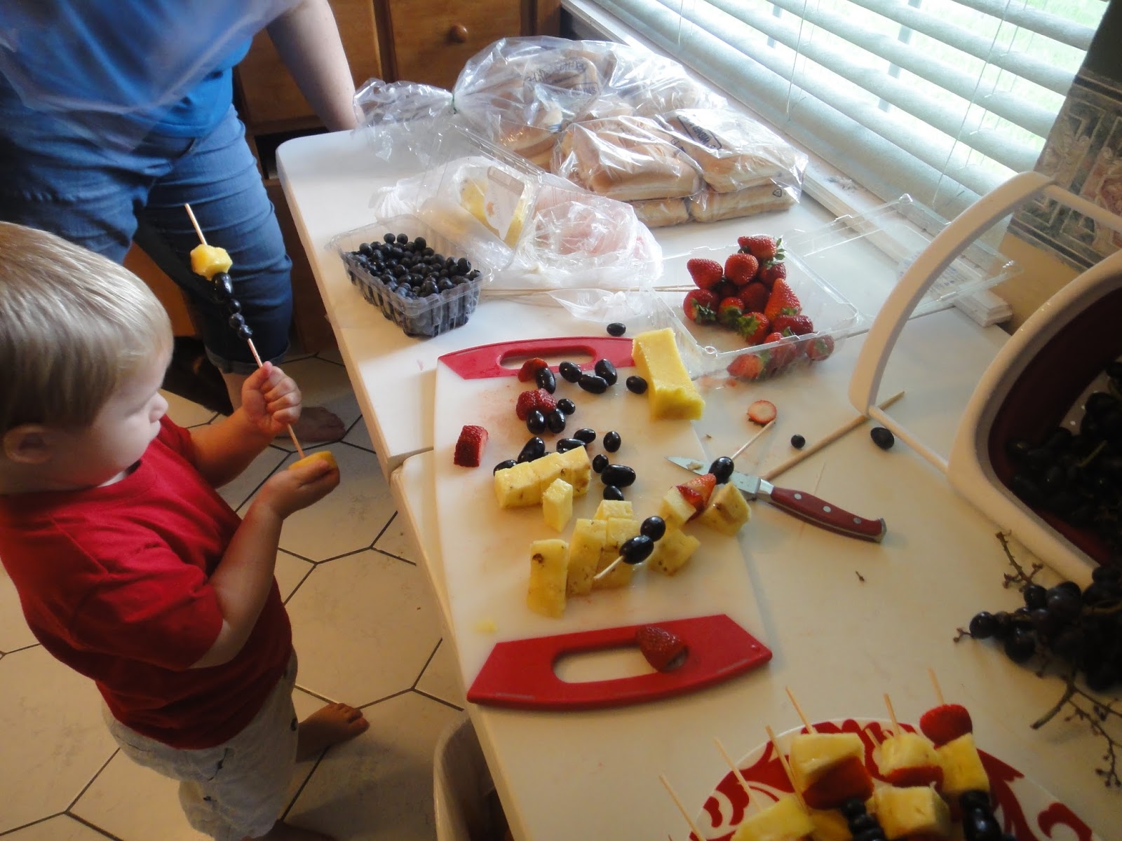 The Inspired Toddler Fruit Kebabs The Favorite Party Food