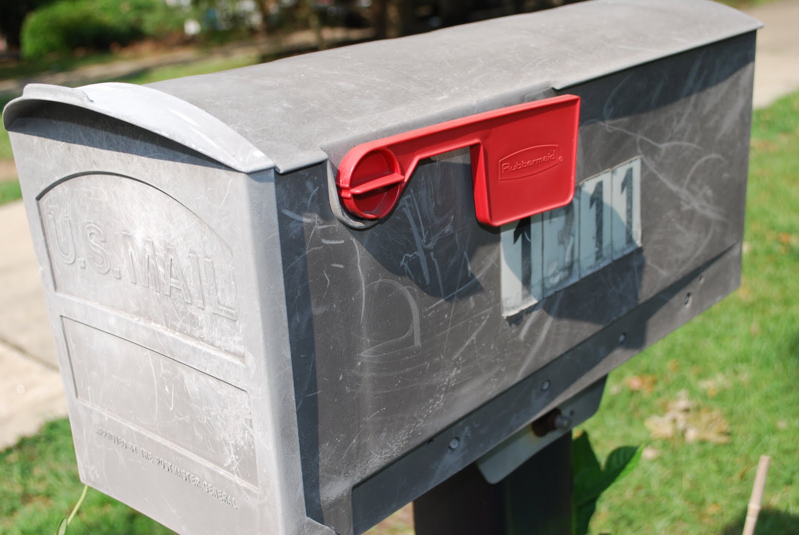 The Jones Journal My mailbox got a facelift.