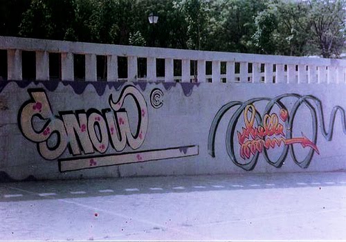 muelle  graffiti