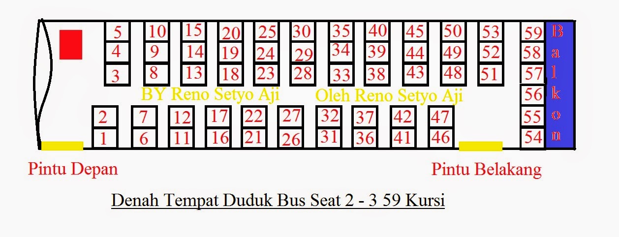 Memahami Kapasitas dan Tata Letak Kursi Bus Pariwisata Seat 2-3: Kenyamanan dan Efisiensi dalam Satu Paket